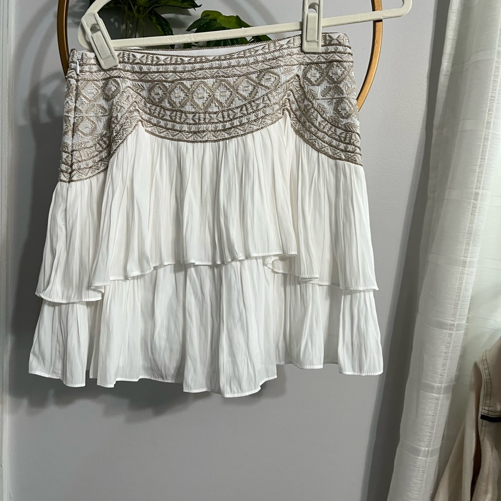 Ramy Brook onex tiered miniskirt